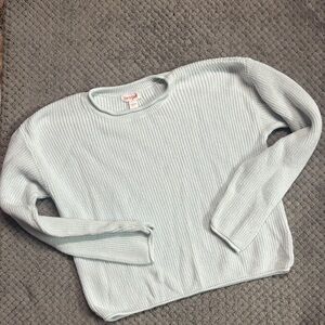 Cat & Jack Light Blue Crew Neck Sweater